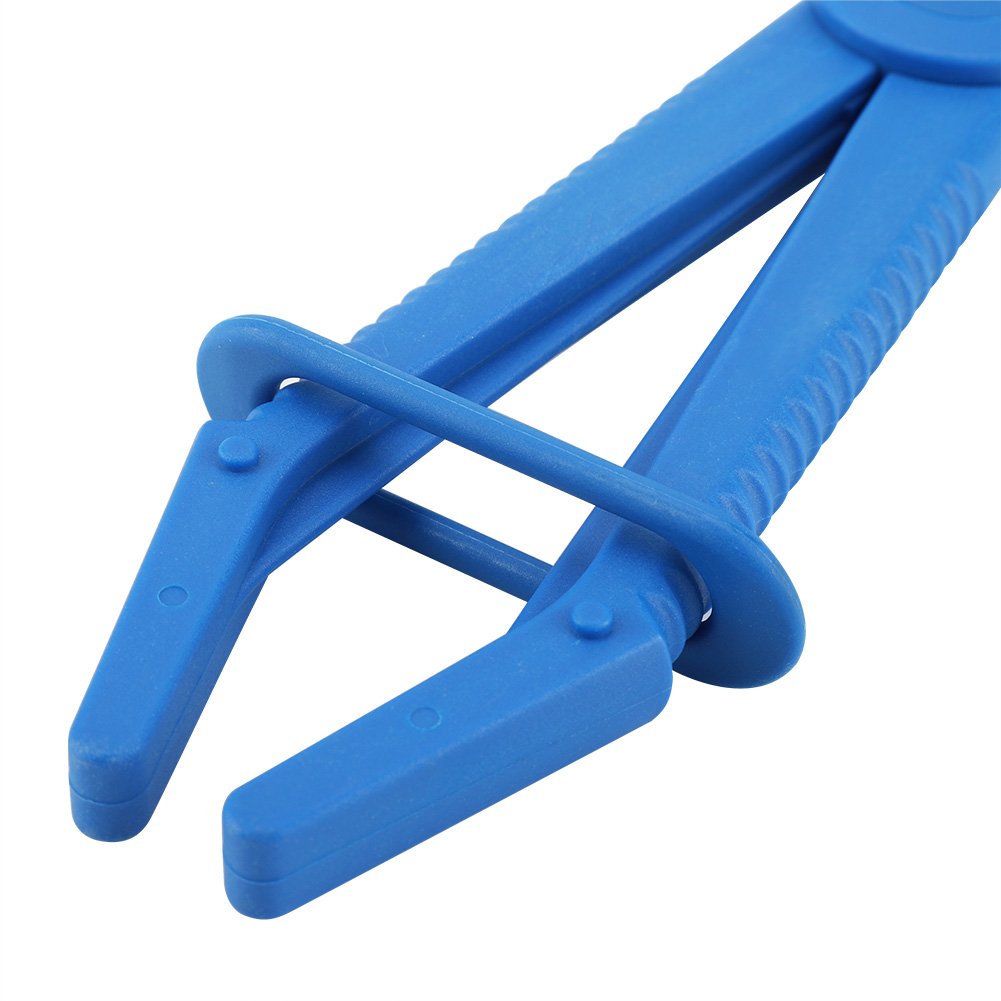 Flexible Hose Clamp Pliers 3-Piece Set - Fuel, Water & Brake Line Tool Kit (Blue) for Auto Repair