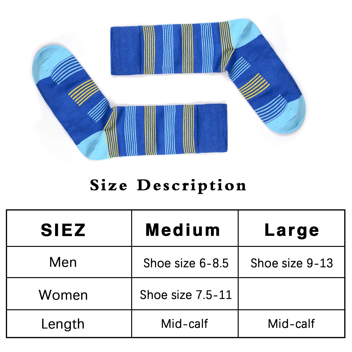 7DayOtter Men's Modal Odor Resistant Dress Socks - Breathable Cotton Business Crew Socks with Stylish Patterns - Perfect for Office, Formal Wear & Gifts