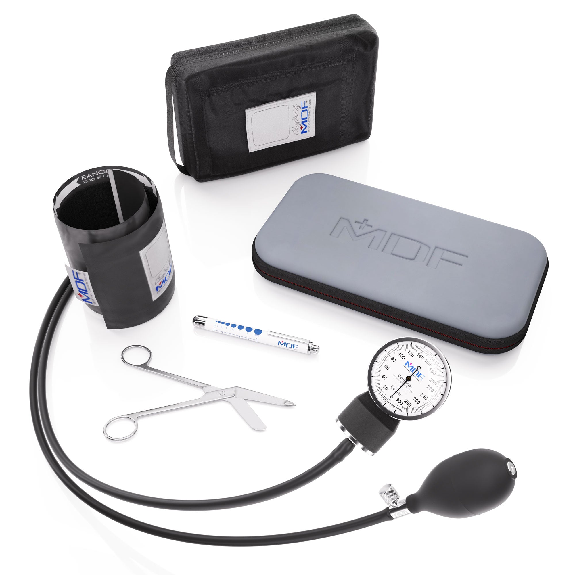 Calibra® Blood Pressure Monitor Kit - Accurate Digital Sphygmomanometer with Cuff for Home & Clinic Use