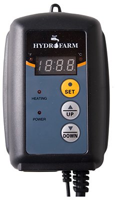 Temperature Control for Heat Mat - Adjustable Thermostat for Seedlings, Reptiles & Plant Germination - Perfect for Indoor Gardening & Pet Habitat Use