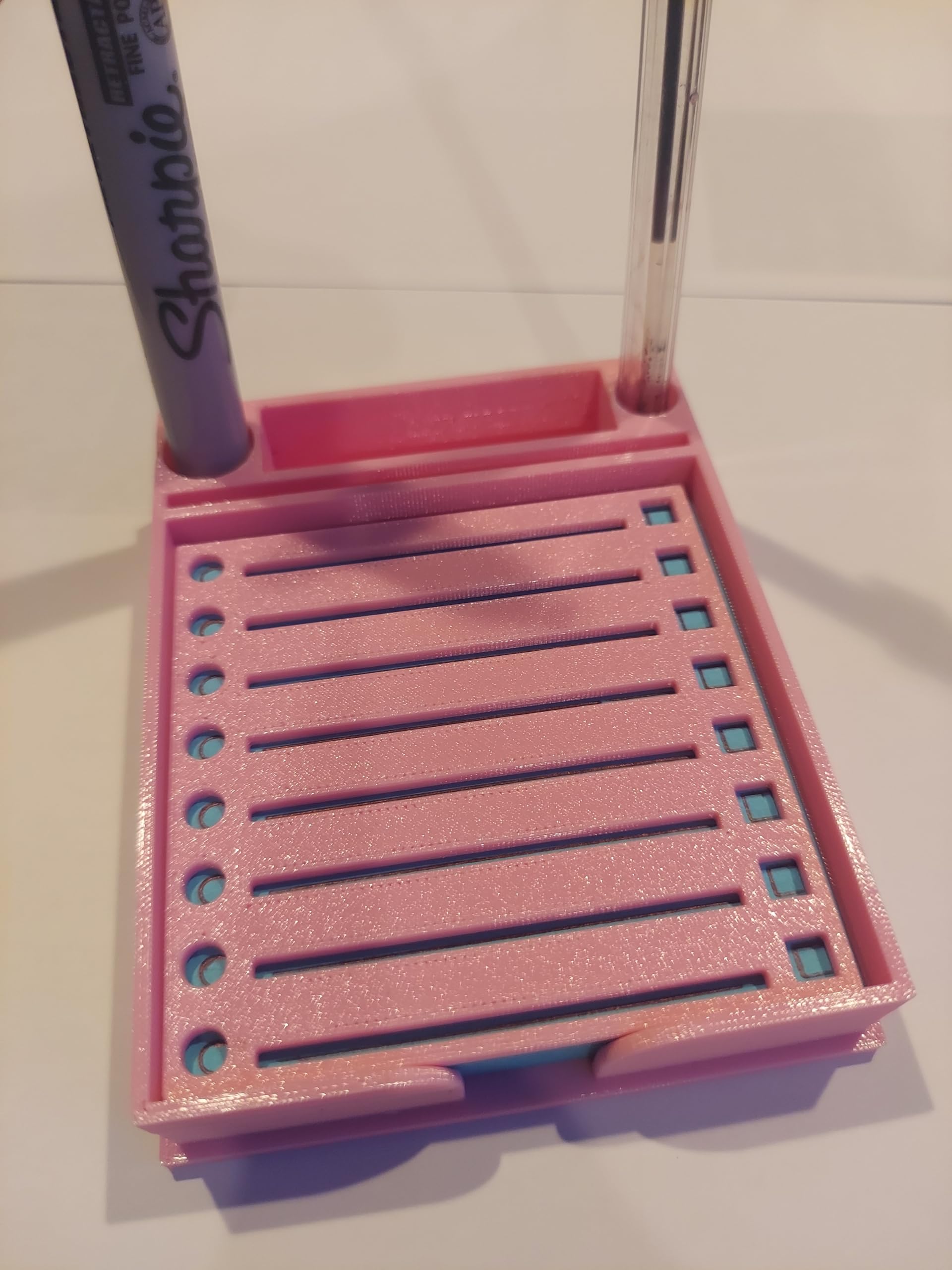 Sticky Note Holder with Stencil - 3.4