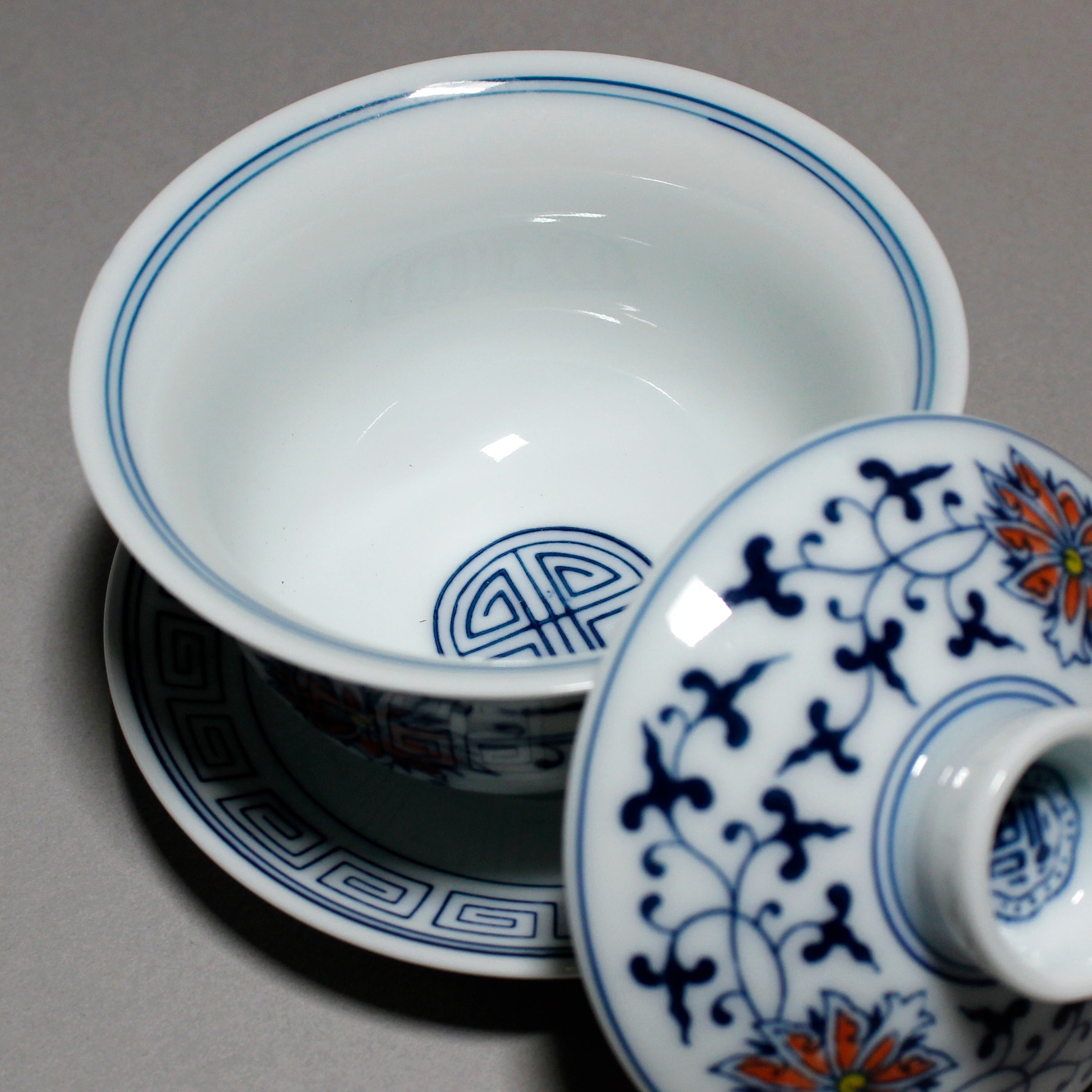 Premium Fire Flower Gaiwan (4 oz) - Traditional Chinese Tea Set for Gongfu Brewing - Perfect for Loose Leaf Tea Ceremonies & Home Tea Rituals