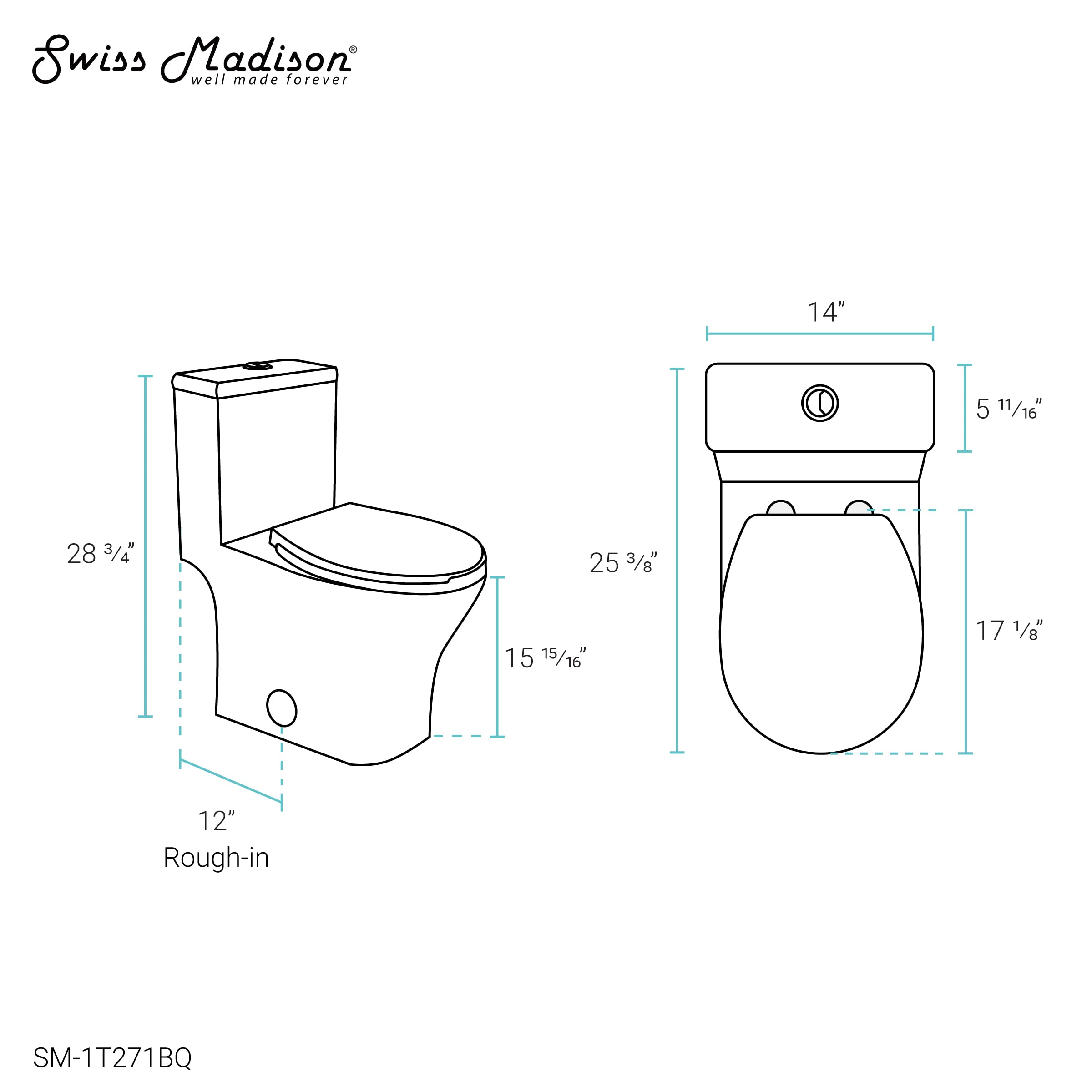 Sublime III One-Piece Round Toilet with Vortex™ Dual-Flush Technology (0.95/1.26 GPF) in Bisque - Water-Efficient Bathroom Solution for Modern Homes