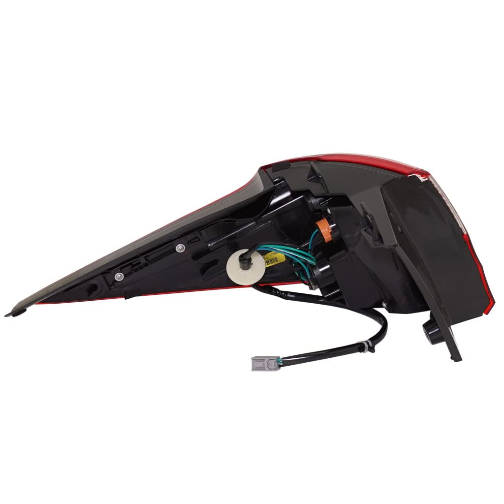 2017 Mazda 5 Passenger Side Outer Tail Light Replacement - CAPA Certified - Fits MA2805109C & CG3651150 - Perfect for Night Driving & Enhanced Vehicle Safety
