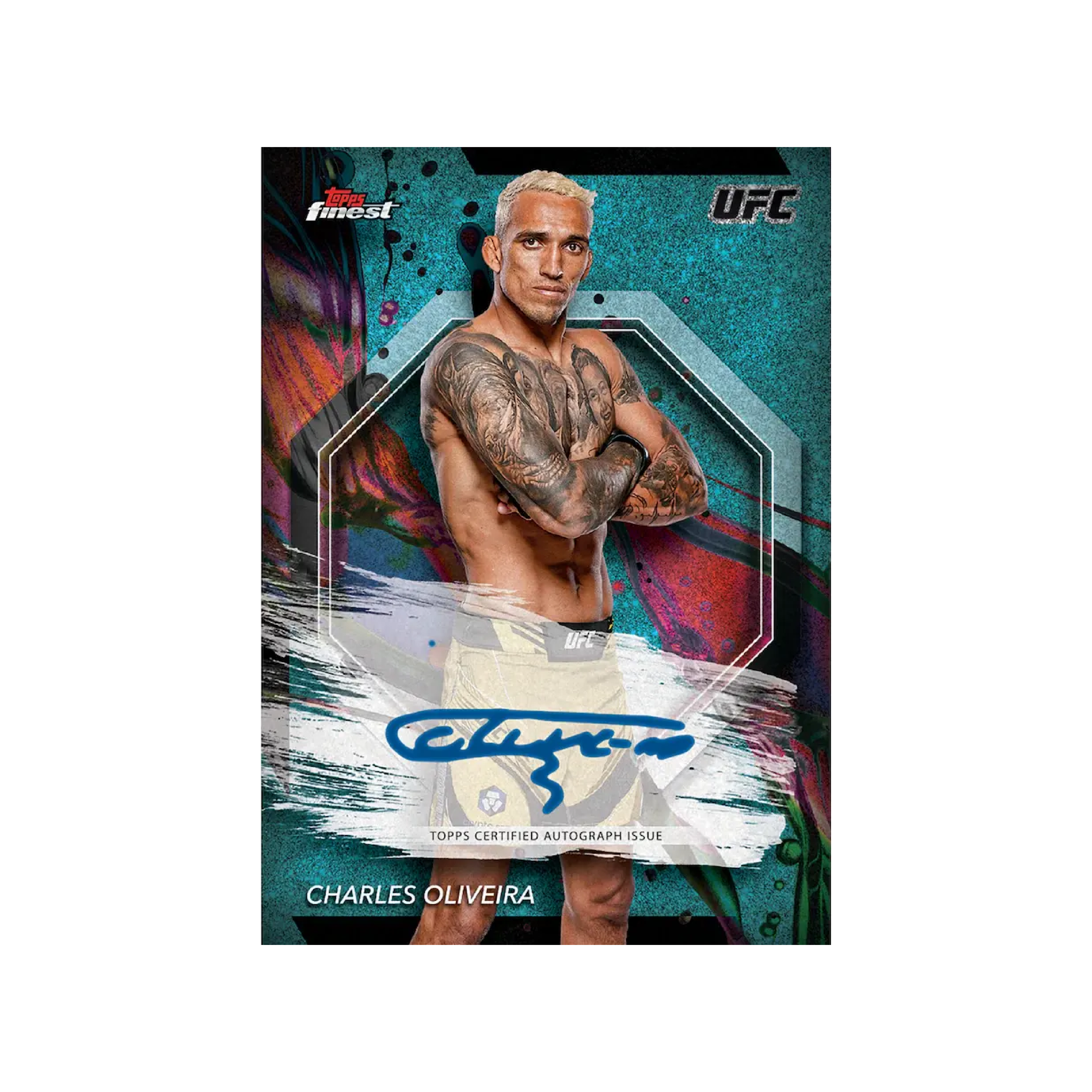 Topps Finest UFC 2024 Trading Cards Value Box - Collectible Sports Cards for UFC Fans & Fight Night Events