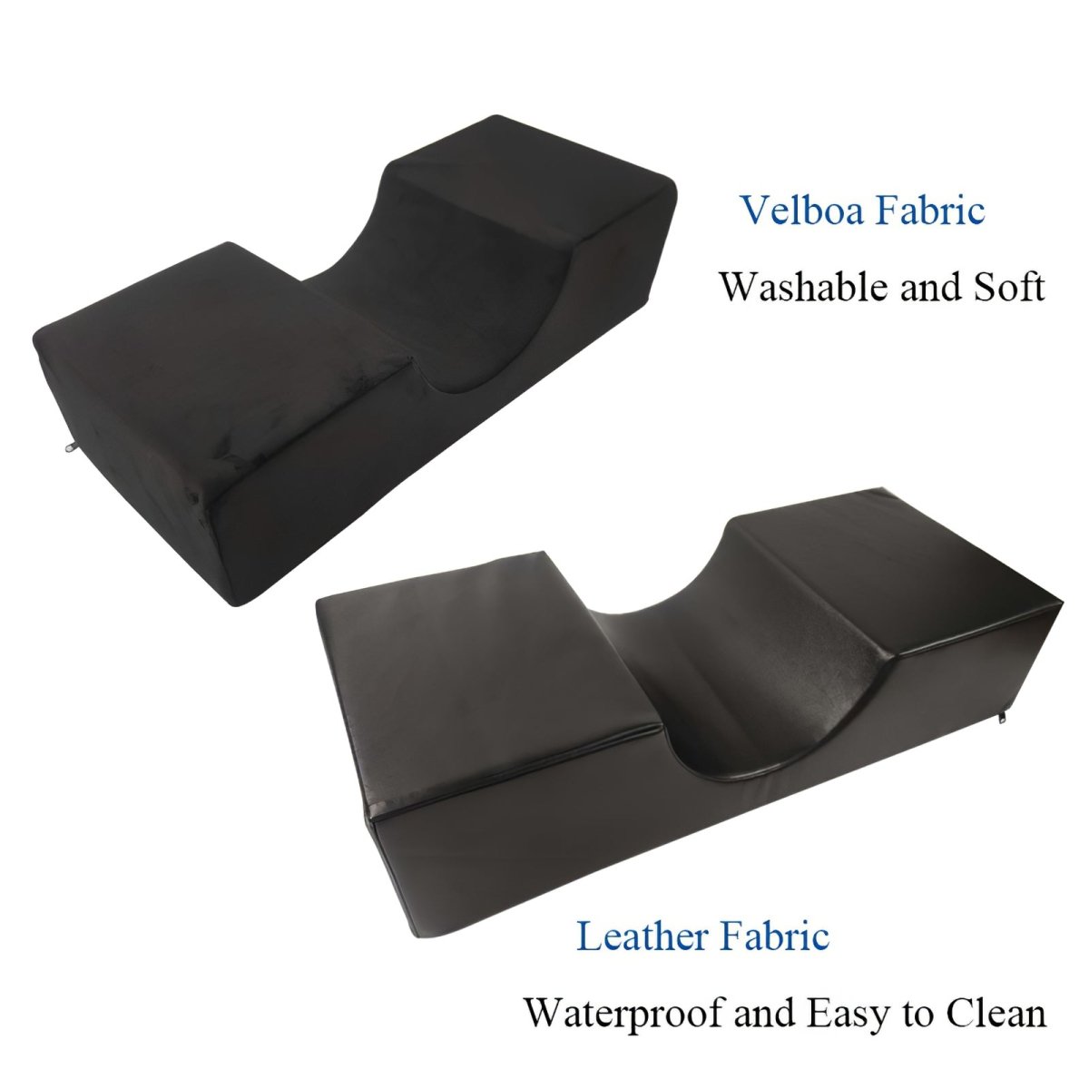 U-Shaped Memory Foam Neck Pillow for Travel & Office - Ergonomic Support for Airplane, Car, Home & Work - Soft Leather Cover
