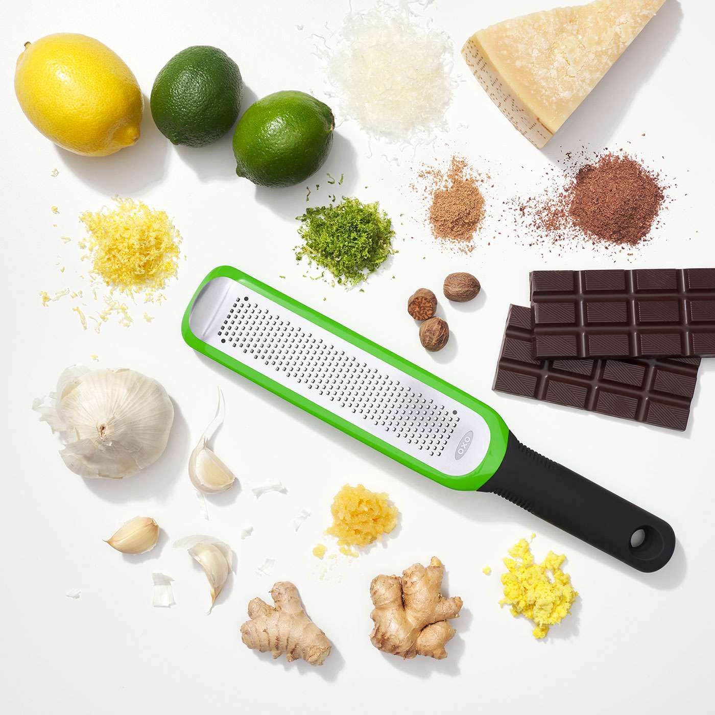 Premium Stainless Steel Etched Zester Grater - Microplane for Citrus, Cheese & Chocolate - Perfect for Baking, Cooking & Garnishing Dishes