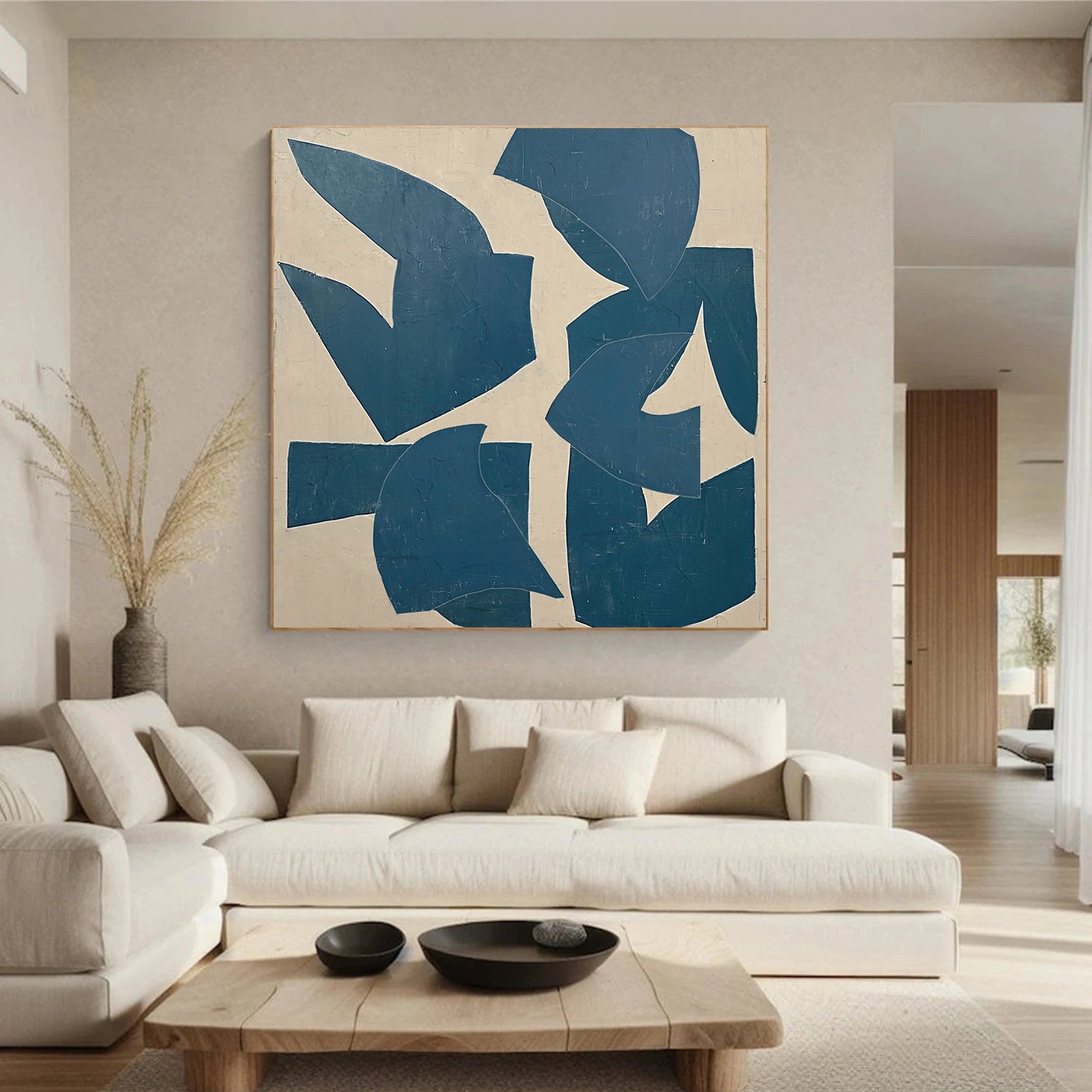 Abstract Painting #AB 454 - Modern Wall Art for Home & Office Decor | Perfect for Living Room, Bedroom or Workspace
