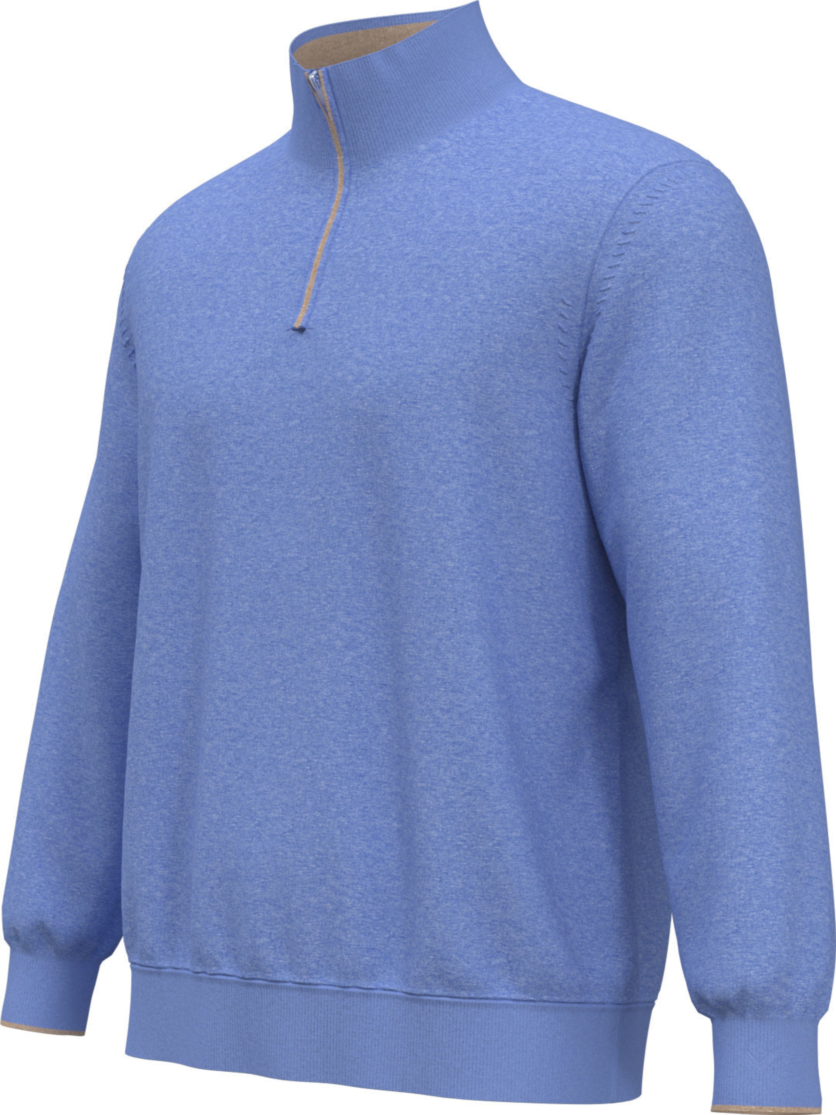 Premium Men's Cashmere 1/4 Zip Golf Sweater - Soft & Warm Pullover for Golfing, Office & Casual Wear - Winter & Fall Comfort Knitwear