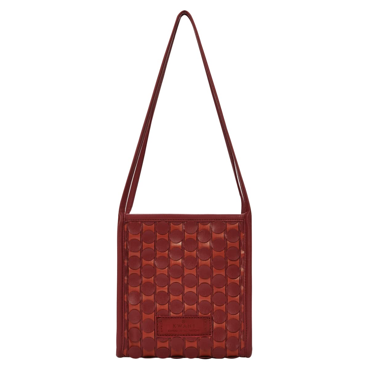 KWANI 0917 Handmade Woven Tote Bag for Women - Stylish Work & Office Shoulder Bag - Perfect for Business, Commuting & Shopping