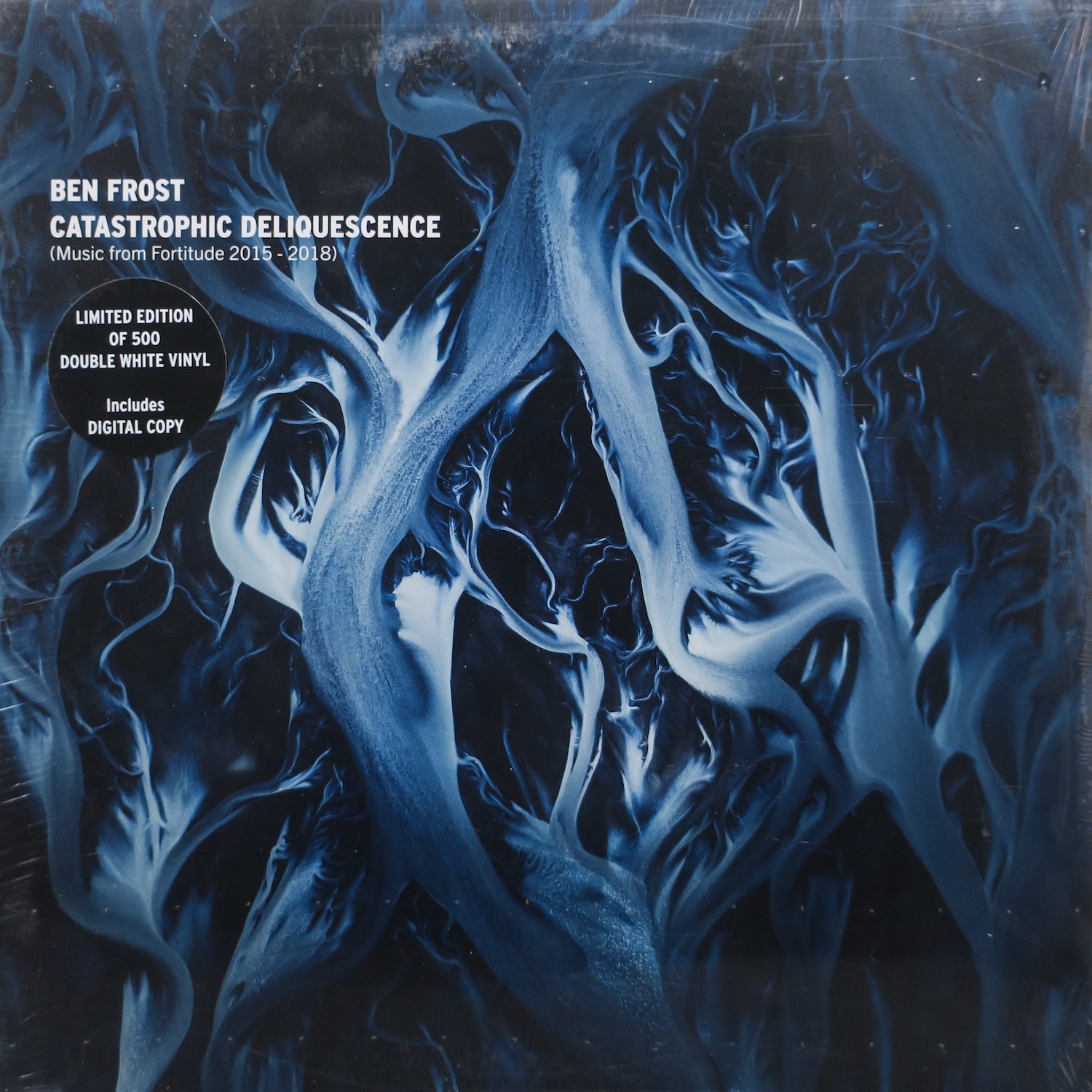 BEN FROST 'Catastrophic Deliquescence: Music From Fortitude' WHITE Vinyl 2LP Record - Limited Edition Soundtrack for Horror Films & Dark Ambient Listening