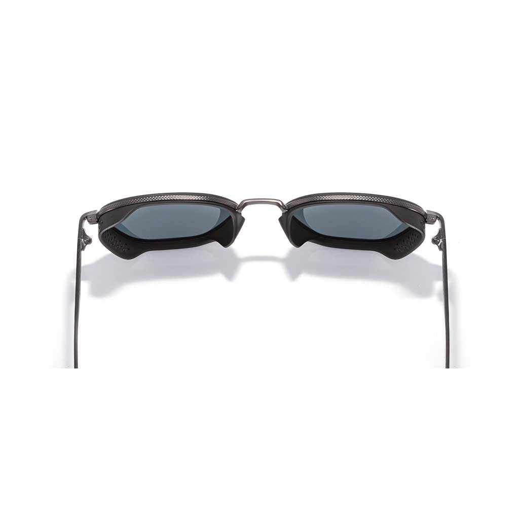 Bernina Polarized Sunglasses for Men & Women - Black Slate UV Protection - Perfect for Driving, Running & Outdoor Activities