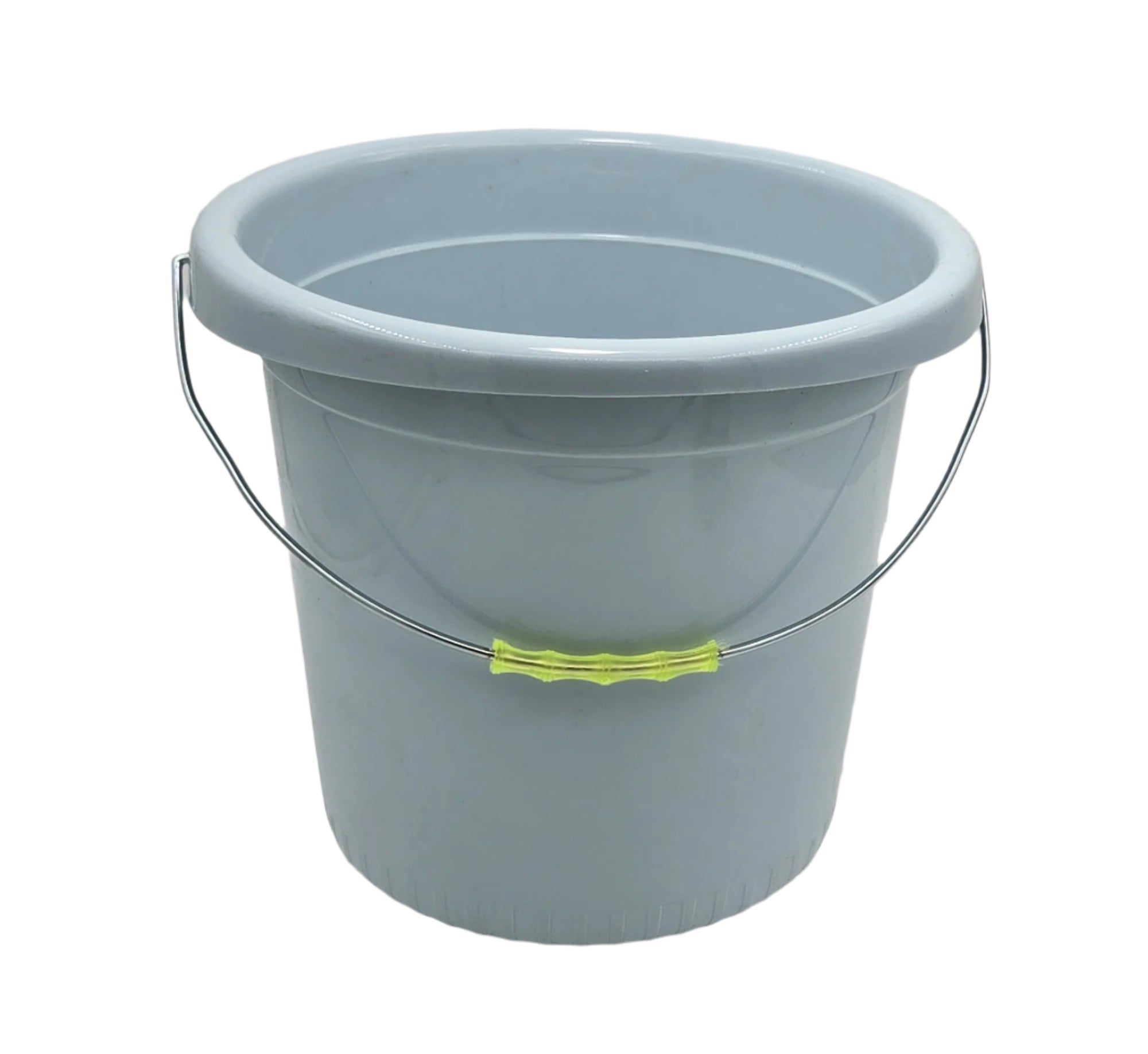12x13 Plastic Bucket - Durable & Lightweight for Storage, Gardening, and DIY Projects | Perfect for Home, Office, and Outdoor Use