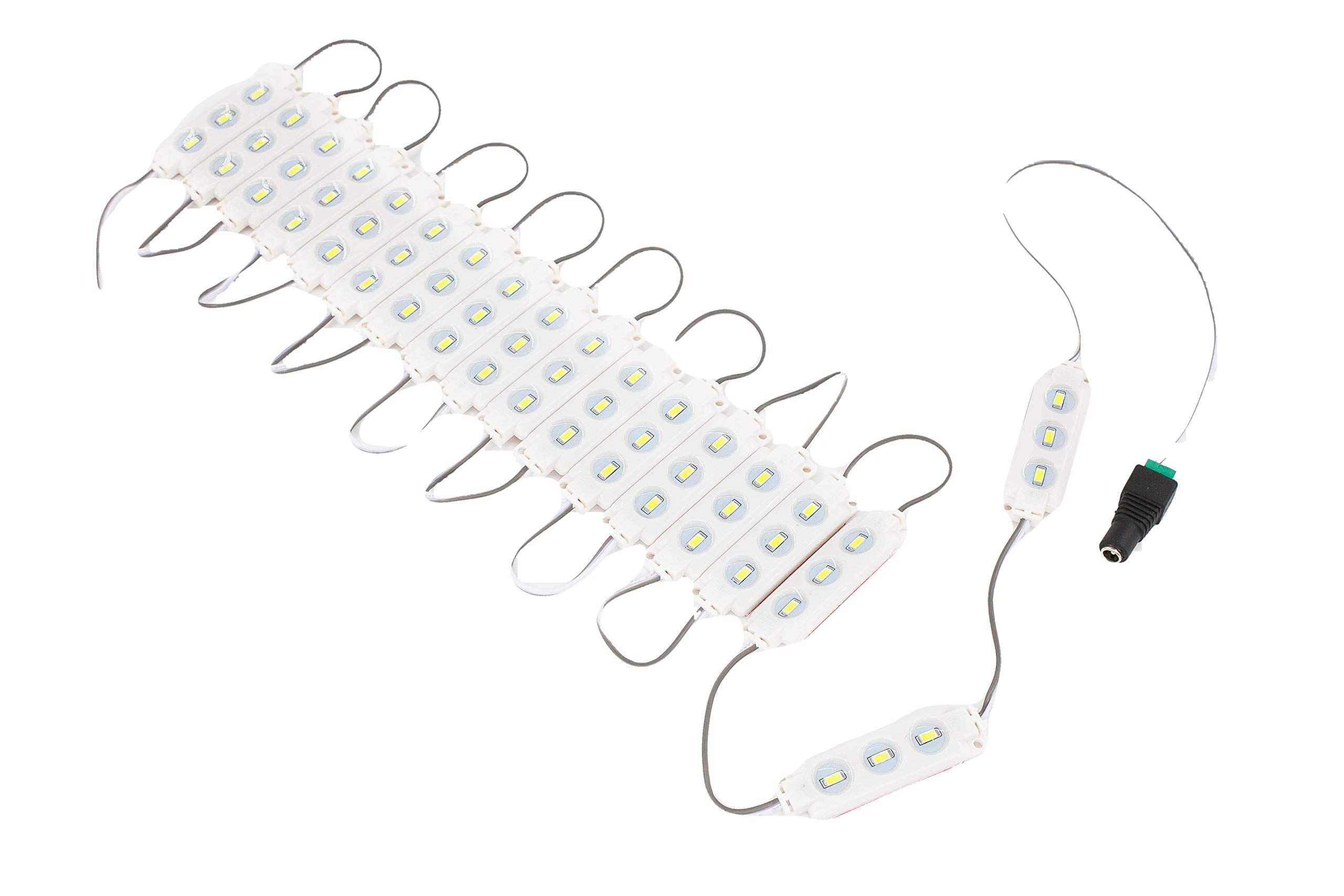 Premium LED Display Cabinet Light M5630 Series - 10ft UL Certified for Jewelry, Watches & Phone Showcases - Perfect for Closets, Under Cabinet, Gun Safes & Pantry Lighting