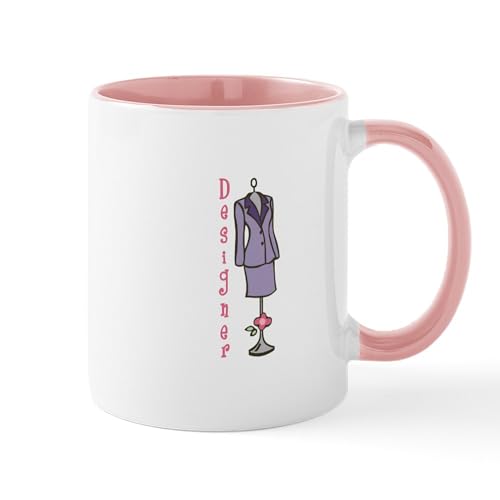 White/Pink Inside - Dress Designer Mugs