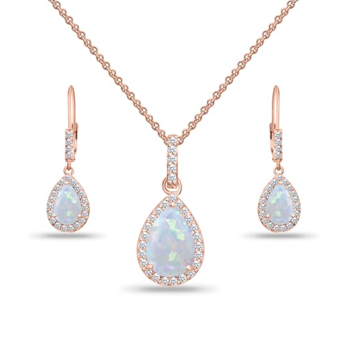 Synthetic Opal - Rose Gold
