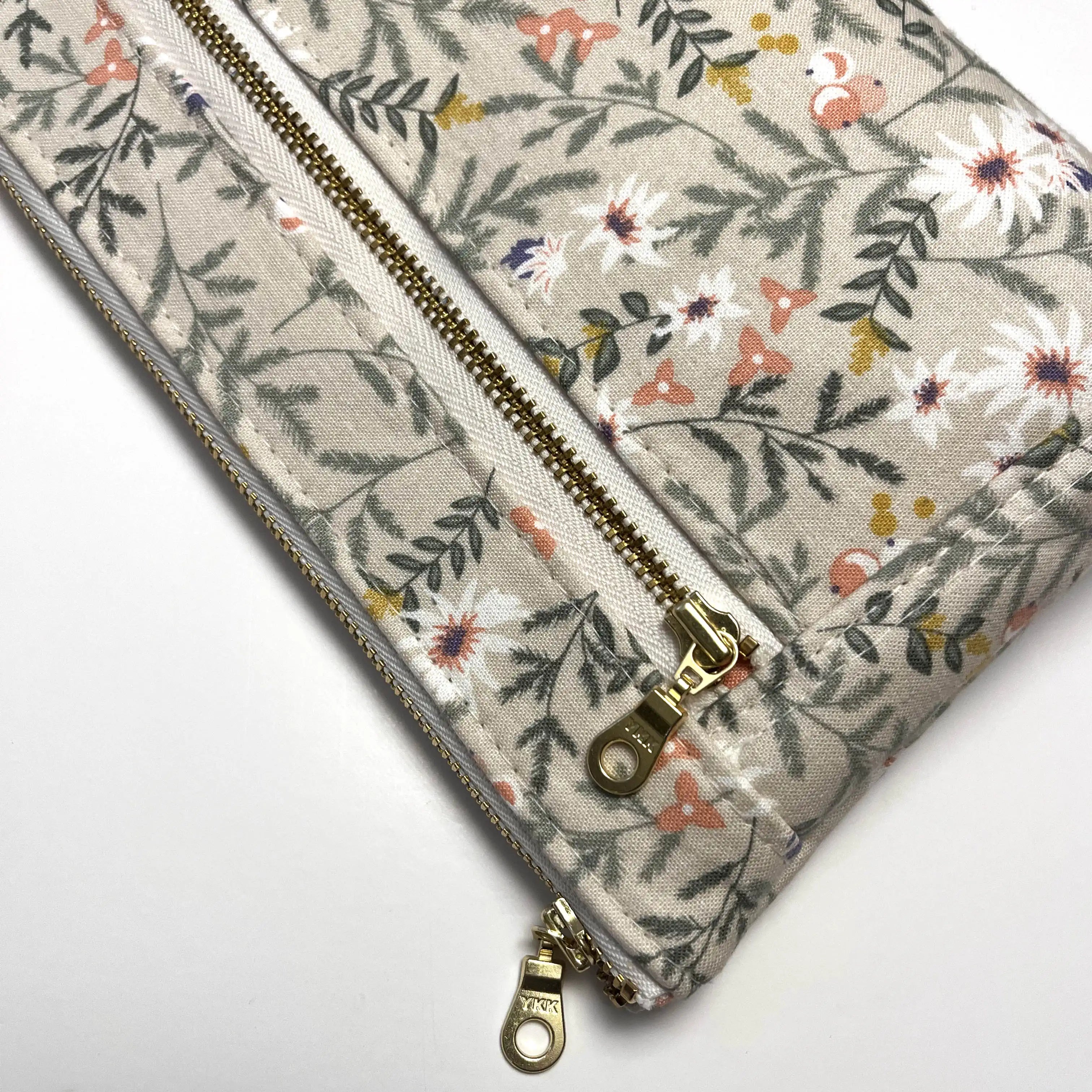 Devon Pouch Floral Fabric Crossbody Bag - Vintage Brushed Antique Style Handbag for Women | Perfect for Everyday Use, Travel & Special Occasions