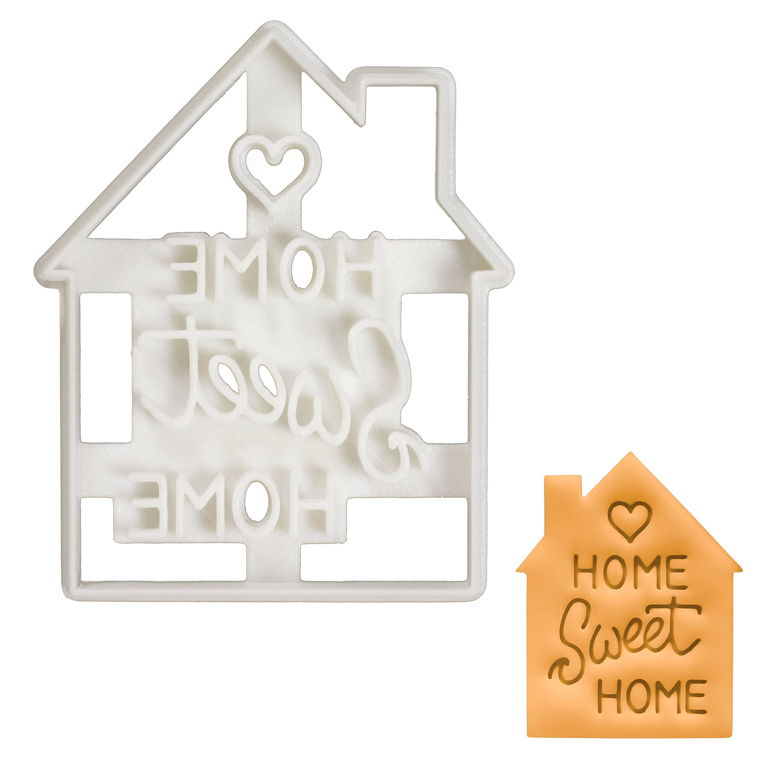 Housewarming Home Sweet Home Cookie Cutter - 1 Piece Stainless Steel Baking Tool for DIY Cookies, Cakes & Cupcakes | Perfect for New Home Gifts, Holiday Baking & Party Decorations