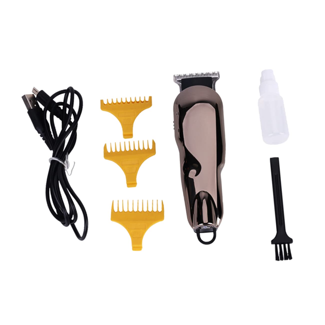 Professional Beard Trimmer Kit for Men - Electric Mustache & Body Hair Trimmer with Precision Clippers - Perfect for Home Grooming, Barber Salon Use & Travel Essentials
