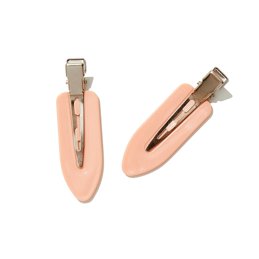 Stylish Peach Hair Clips for Women - Trendy Spring Summer Hair Accessories for Girls, Teens & Adults - Perfect for School, Work, Parties & Everyday Wear