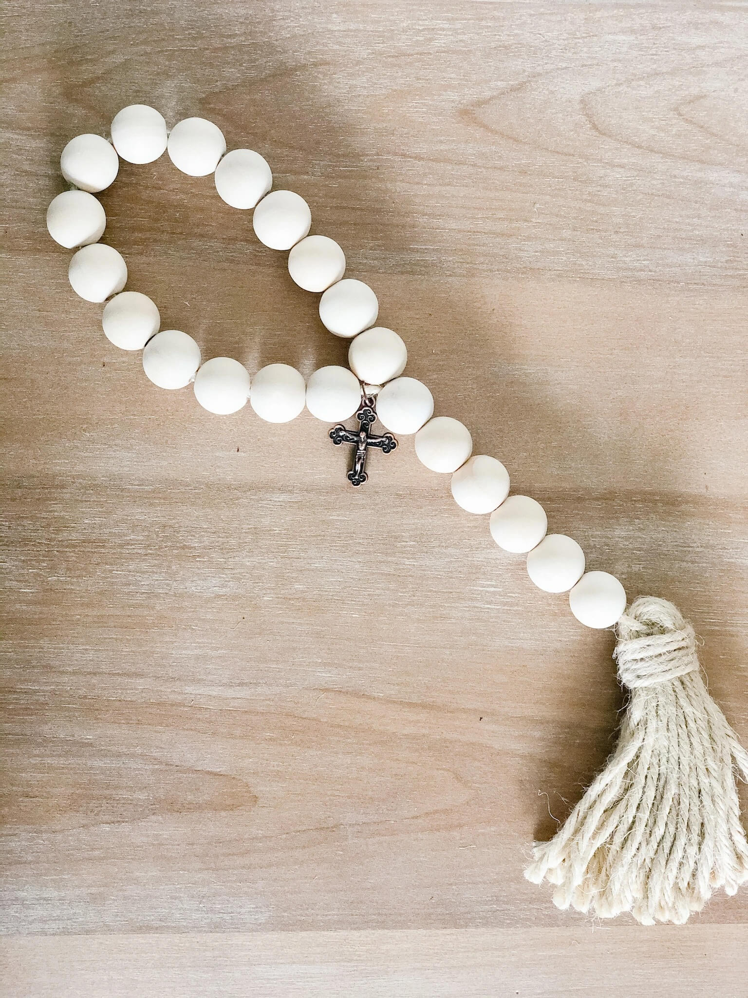 Cross Home Blessing Door Hanger - Religious Wall Decor for Christian Homes - Perfect for Easter, Christmas & Housewarming Gifts