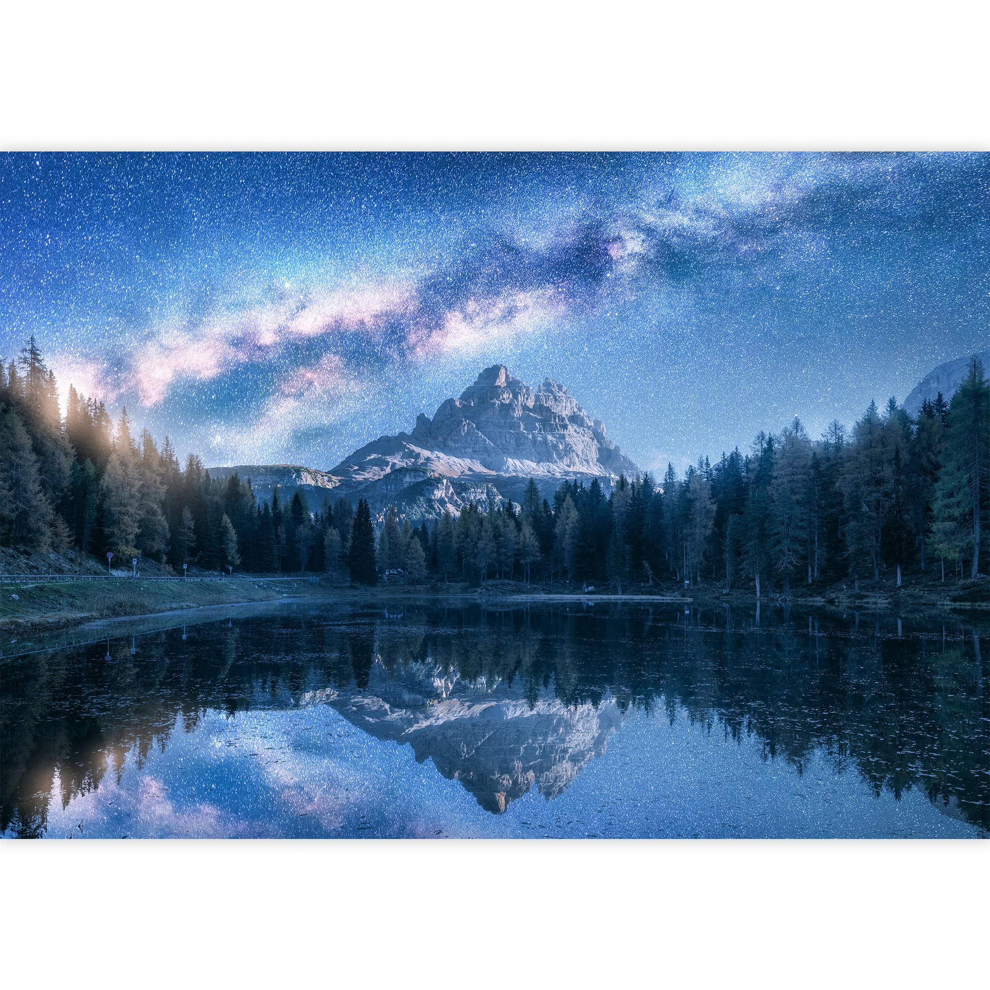 Easy Peel & Stick Milky Way Wallpaper - 100x144 Inches Removable Wall Decals | Construction Adhesive Wall Stickers for Living Room, Bedroom | Renter-Friendly Accent Wall Decor for Home & Office
