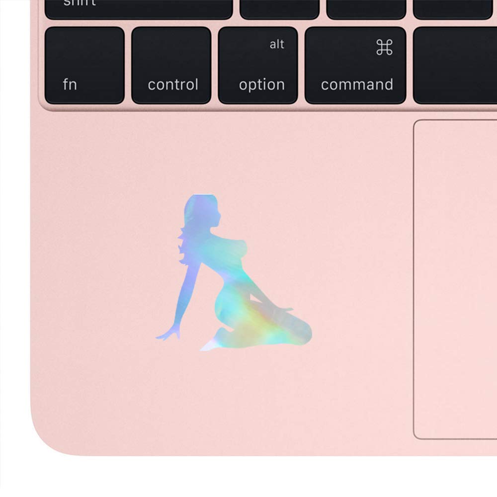 Premium Waterproof Vinyl Decal Stickers - Set of 2 Knight Silhouette Hologram Stickers for Laptop, Phone, Helmet, Car Window, Bumper, Mug, Cup, Door & Wall Decoration - Perfect for Home, Office, School & Gift Giving