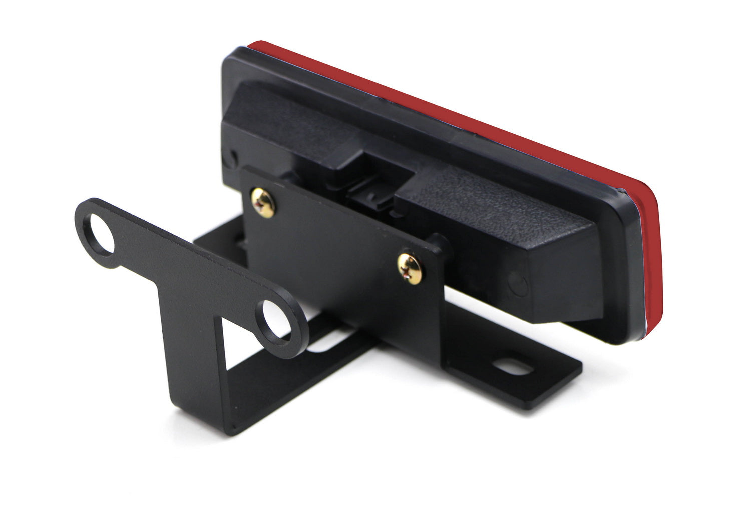 Jeep Wrangler JK 3rd Brake Light Relocation Bracket for 2007-2017 Models - Spare Tire Mounting Kit for Improved Visibility & Safety | Perfect for Off-Roading & Tailgate Accessories