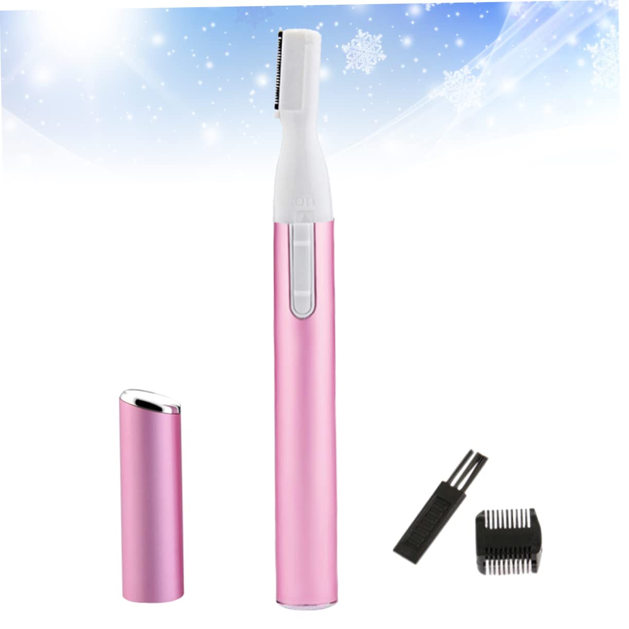 NOLITOY Electric Eyebrow Trimmer for Women - Rechargeable Painless Eyebrow Hair Remover, Gentle Facial Hair Trimmer for Precise Shaping - Perfect for Home Use, Travel & Salon Grooming