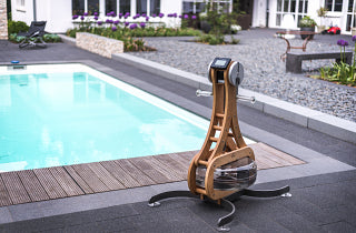 NOHRD WATERGRINDER - Premium Water Rowing Machine for Home Fitness, Full Body Workout Equipment - Perfect for Indoor Cardio Training & Low Impact Exercise