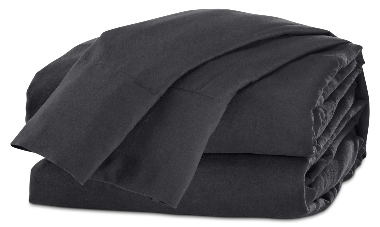 Acadia Twin Sheet Set - Soft & Breathable Dark Grey Bed Sheets for Kids & Teens - Perfect for Dorm Rooms, Guest Beds & Cozy Sleep