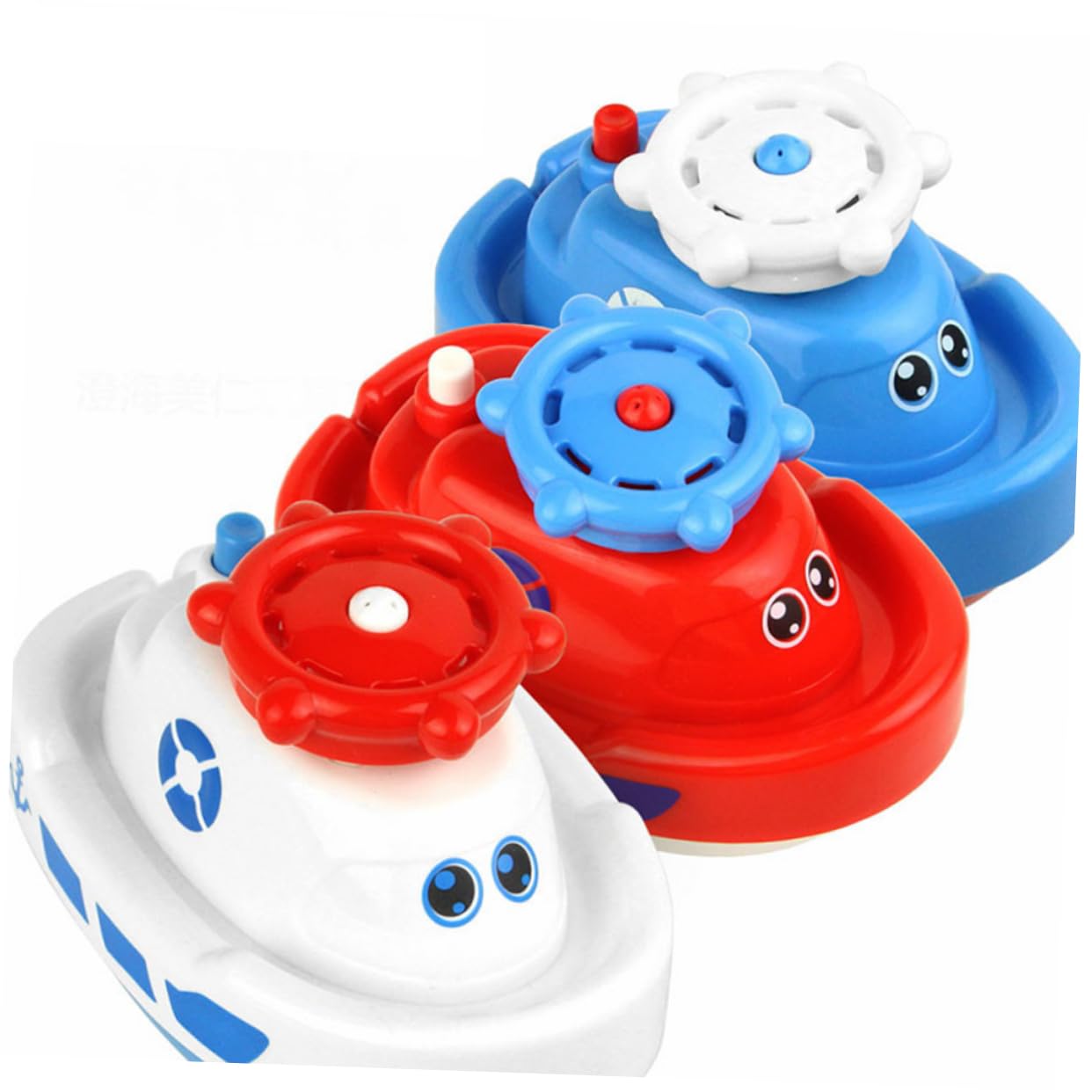 VICASKY 1pc Submarine Bath Toy for Kids - Fun Water Spraying Bathtub Toy, Red - Perfect for Toddler Bath Time & Sensory Play