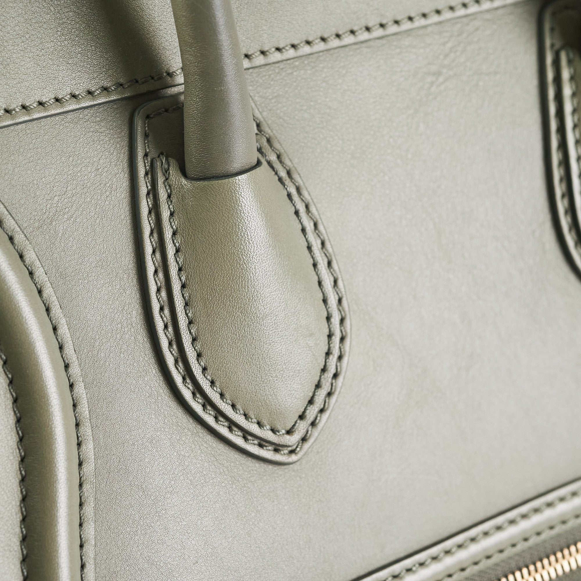 Celine Mini Luggage Bag in Grey - Stylish & Compact Handbag for Women | Perfect for Travel, Work & Everyday Use