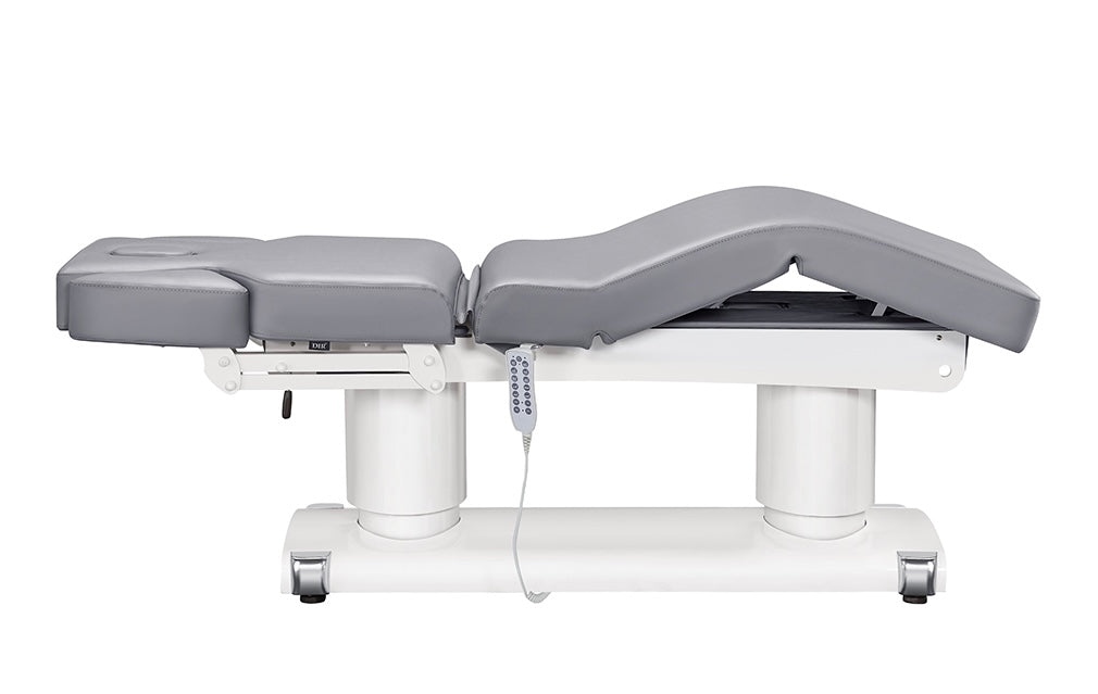 Luxi 4 Motors Professional Electric Massage Table for Spa & Clinic - Adjustable Medical Treatment Bed for Physical Therapy, Facial, and Beauty Services