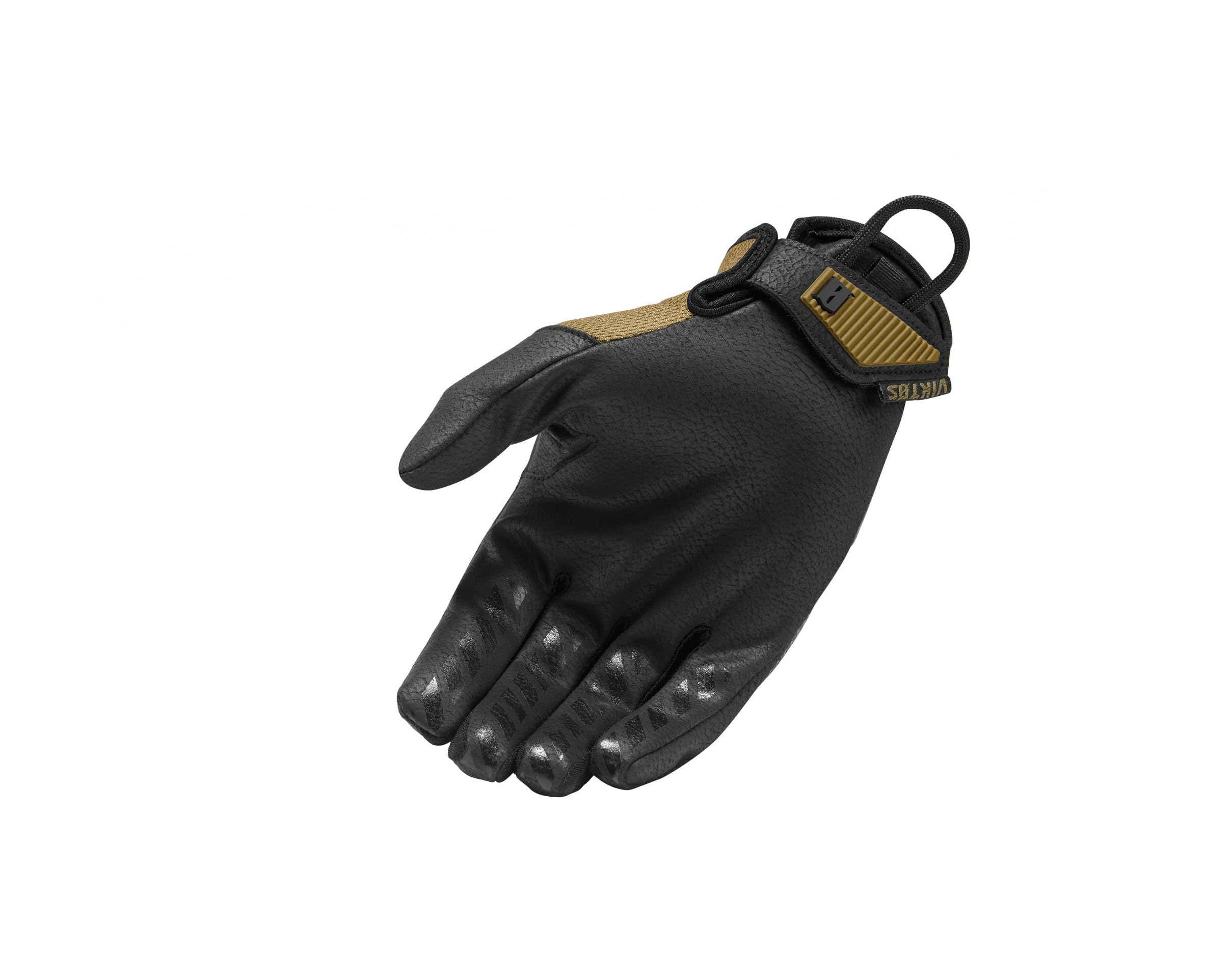 VIKTOS Men's Leo Vented Tactical Gloves - Breathable Perforated Design for Heat Reduction | Reinforced Thumb & Adjustable Hook & Loop Closure | Perfect for Shooting, Outdoor Activities & Tactical Operations