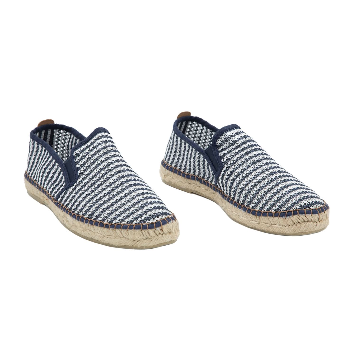 Men's Basic Mesh Espadrilles - Breathable Summer Slip-On Shoes for Casual Wear, Beach & Outdoor Activities