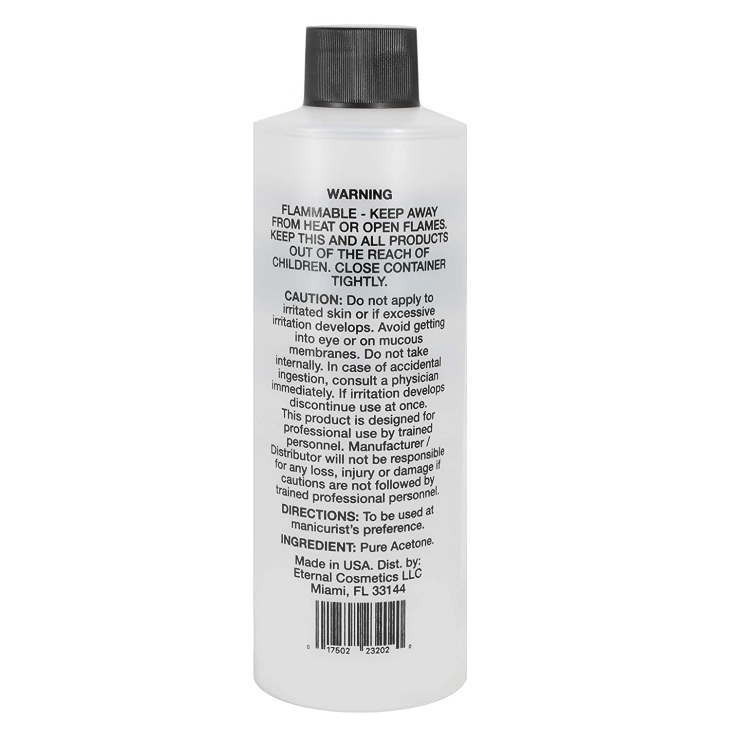 Pronto 100% Pure Acetone Gel Nail Polish Remover - 8 Fl Oz (Pack of 2) | Fast Acting Nail Polish Remover for Gel, Acrylic & Dip Nails | Professional Salon & Home Manicure Use