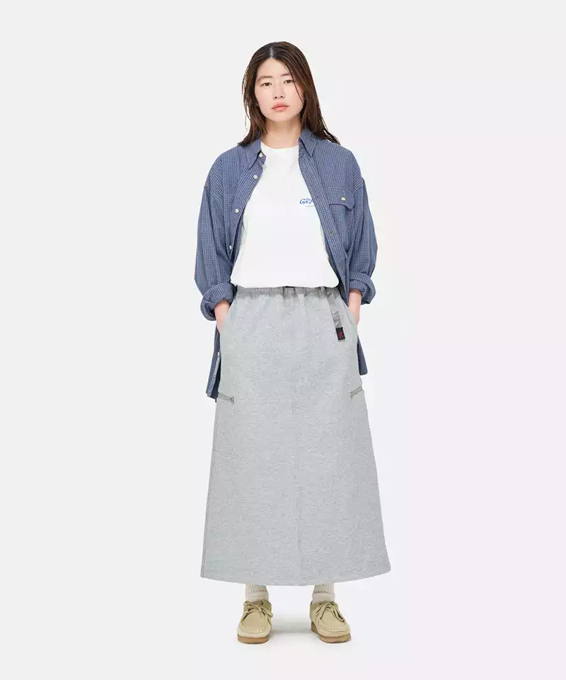 Classic Sweatskirt for Women - Soft & Comfortable Fleece Lounge Skirt - Perfect for Yoga, Running Errands & Relaxing at Home
