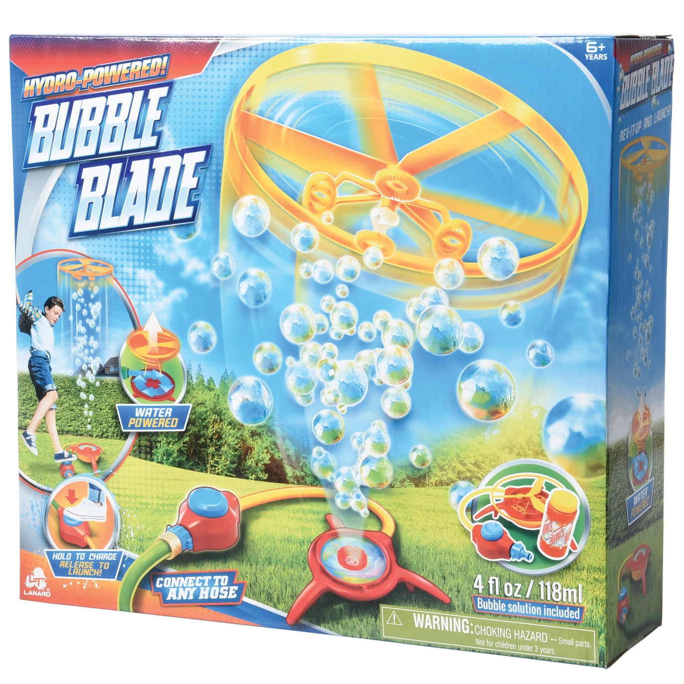 Bubble Blade Outdoor Fun Game - Giant Bubble Wand for Kids & Adults - Perfect for Backyard, Beach, Park & Birthday Parties - Durable & Easy to Use Bubble Maker Toy for Family Fun