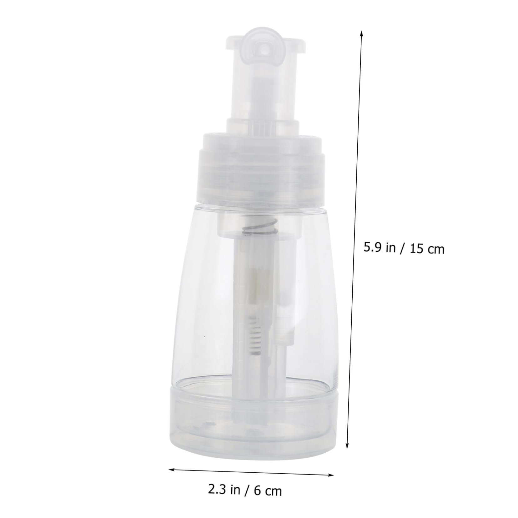 Angoily Hair Fiber Powder Dispenser - Travel Size Dry Shampoo Spray Bottle for Makeup, Pet Cosmetics & Barber Use | Portable Powder Pump Container for Baby Hair, Toiletries & Styling