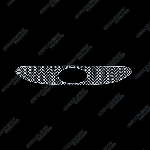 APS Hyundai Accent 2012-2013 Main Upper Chrome Mesh Front Grill Grille Insert S18-S4496XY - Replacement for Damaged Grille, Enhances Vehicle Appearance - Perfect for Car Upgrades & Customization