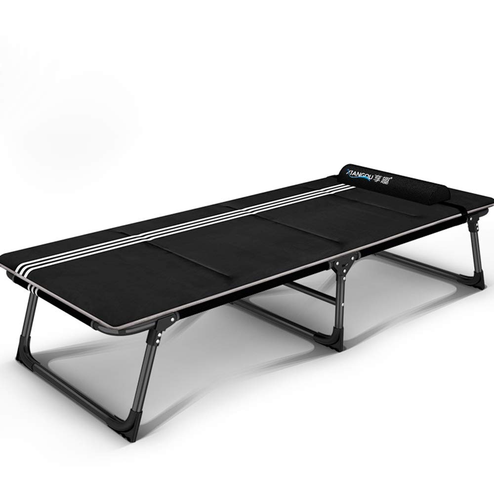 **Axdwfd Folding Camping Cot - Heavy Duty Portable Single Person Bed for Adults & Kids Up to 440 lbs - Comfortable Collapsible Cot for Camping, Hiking, Hunting & Outdoor Adventures - Includes Mattress (Color Options Available)**