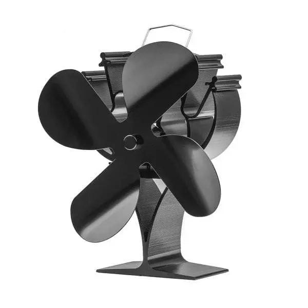 4 Blade Stove Fan - Efficient Heat Circulation for Wood Stoves & Fireplaces - VDSF654 - Perfect for Home Heating & Energy Savings