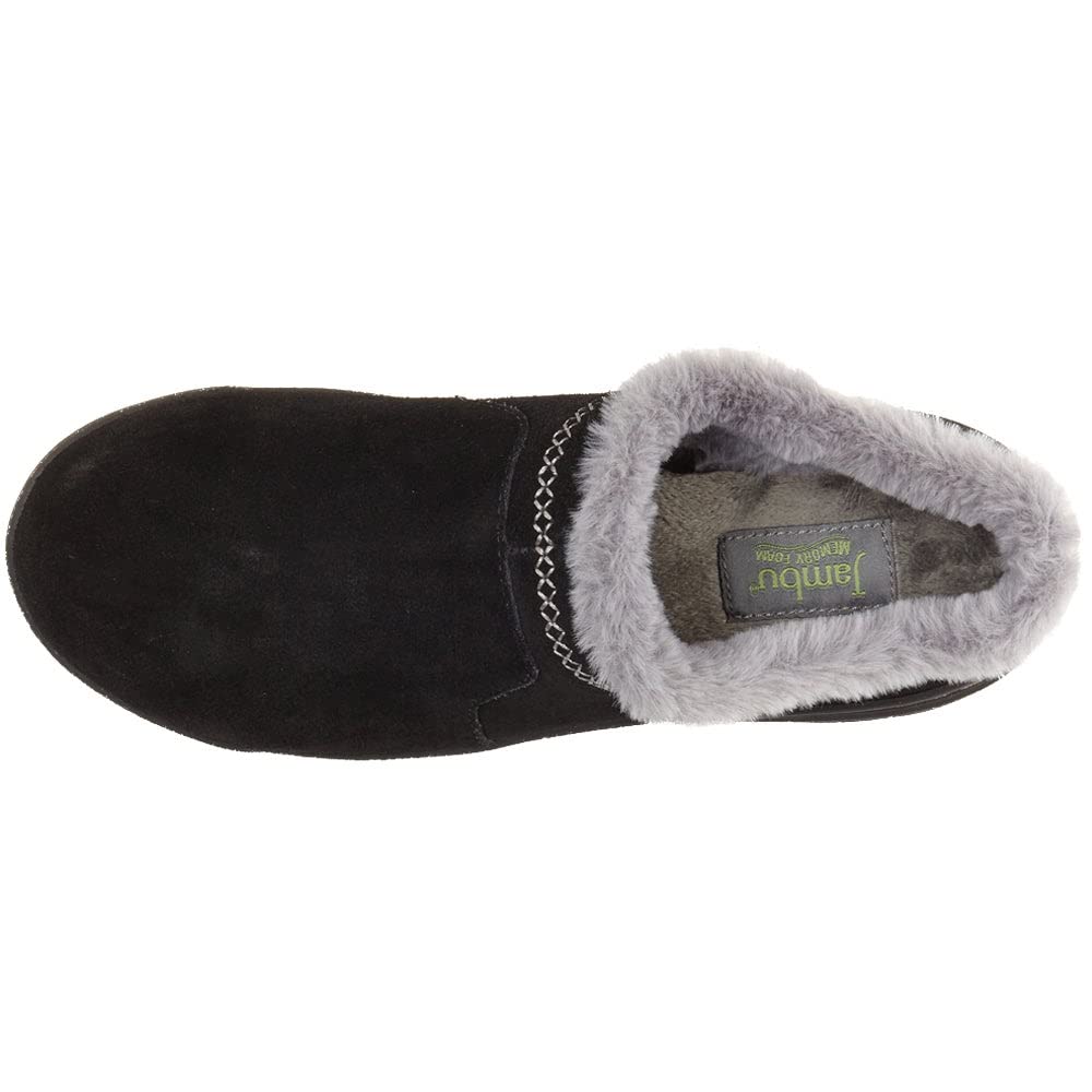 Jambu Women's Wilma Mule - Comfortable Slip-On Shoes for Walking, Travel & Casual Wear - Lightweight Vegan Leather with Arch Support - Perfect for Work, Errands & Everyday Use