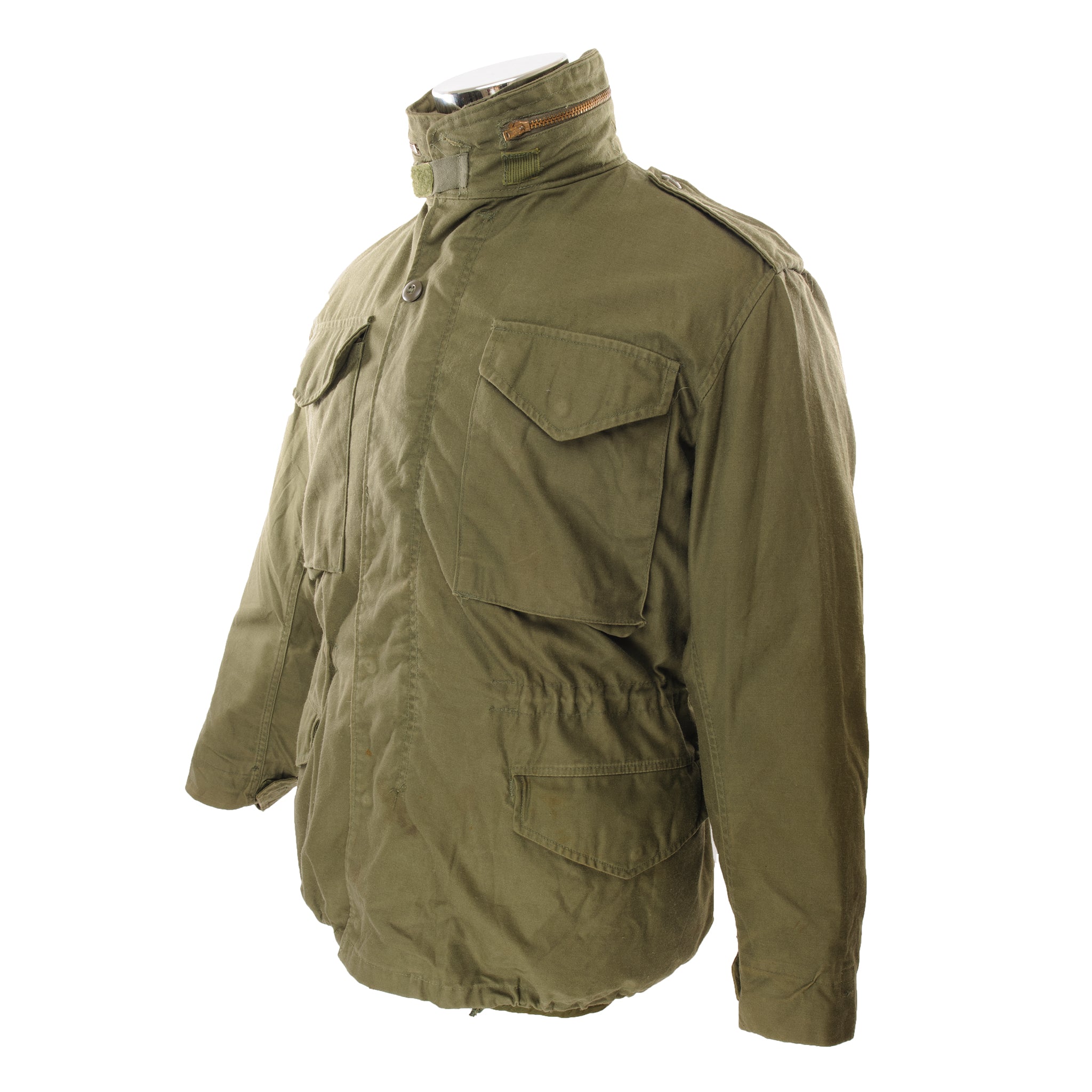 Vintage US Army M-1965 M65 Field Jacket - Small Short Size - Military Green Tactical Jacket for Outdoor Camping & Hiking | Cold Weather Gear & Fashion Statement