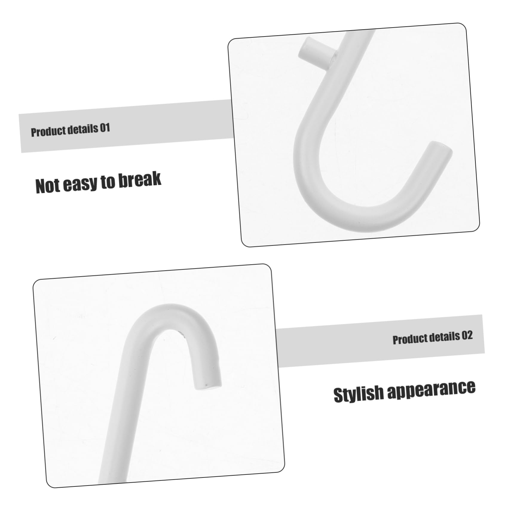 iplusmile 4 Sets Adjustable Pegboard Hooks - Wall Mount Organizer Hooks for Garage, Kitchen & Workshop - Heavy Duty Storage Hooks for Tools, Utensils & Home Organization (5pcs x4) - Perfect for DIY Projects & Space Saving Storage Solutions