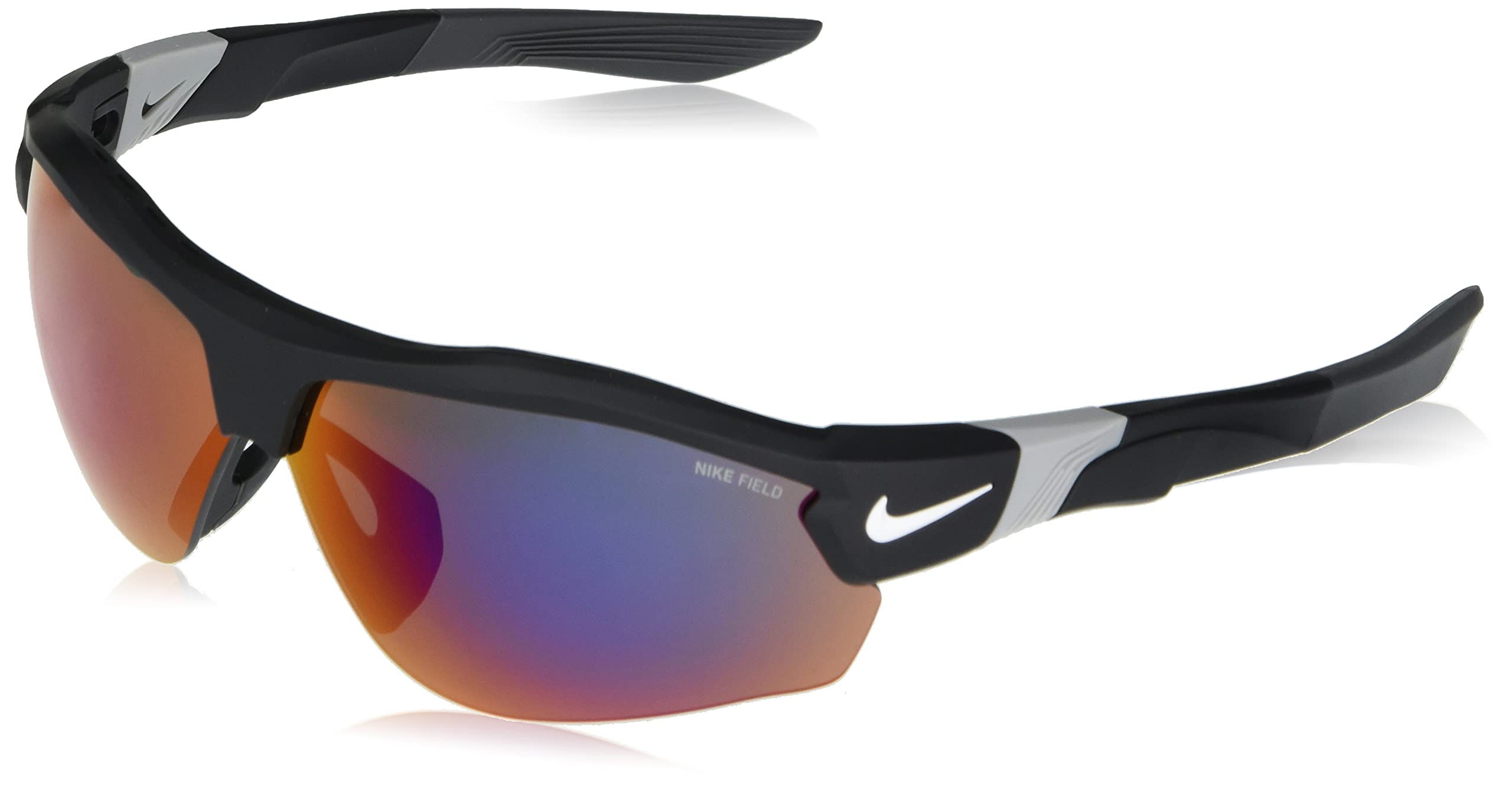 Nike Show X3 Rectangular Sunglasses for Men & Women - UV Protection, Polarized, Lightweight - Perfect for Running, Driving, and Outdoor Activities