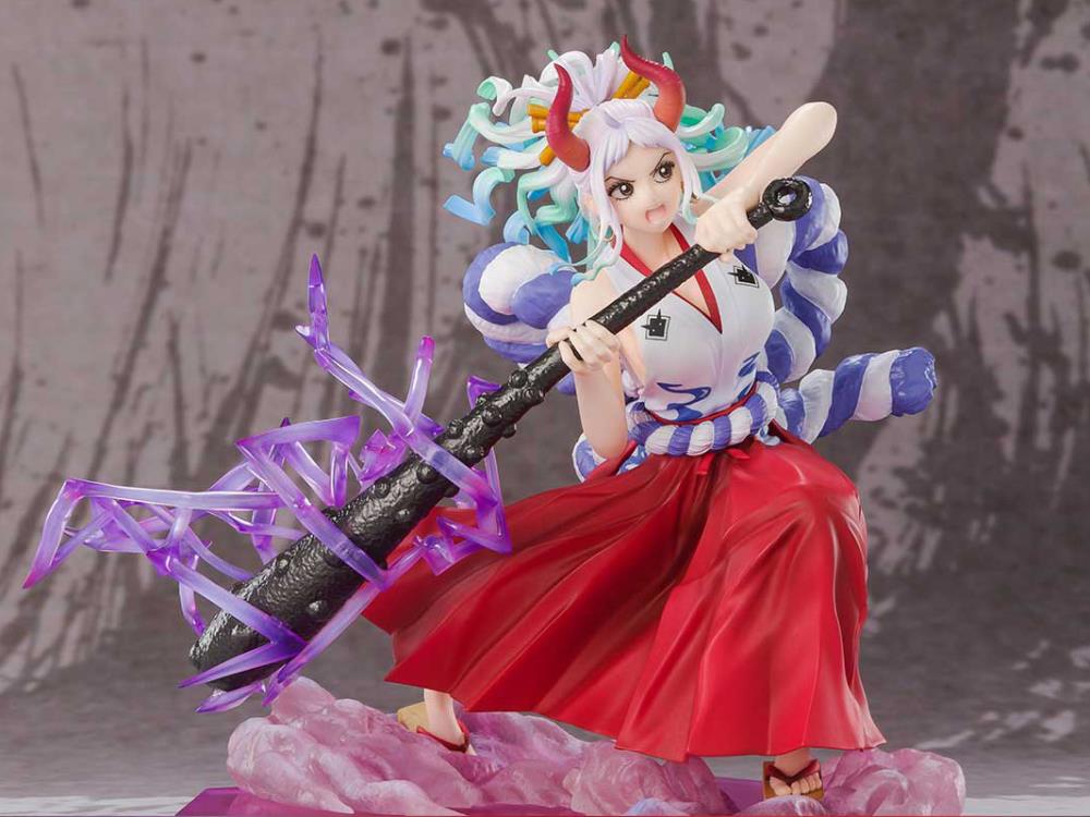 Figuarts Zero Extra Battle One Piece Yamato (Raimei Hakke) Anime Statue - Premium Collectible Figure for Anime Fans & Manga Lovers - Perfect for Display in Home, Office, or Gaming Room