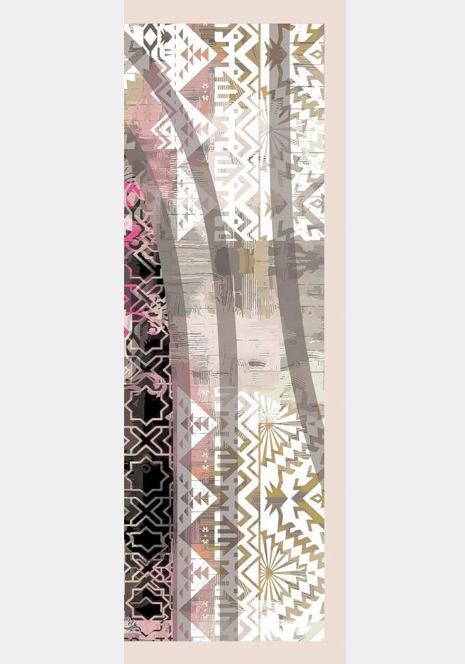 Amunet Printed Chiffon Hijab Scarf - Lightweight Muslim Headscarf for Women, Fashionable Islamic Veil with Floral Design - Perfect for Daily Wear, Prayer, and Special Occasions