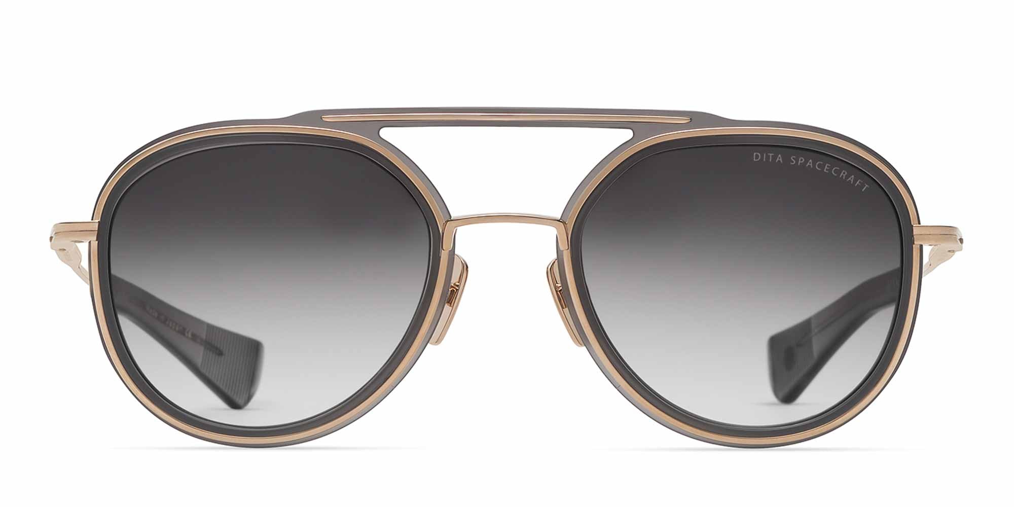 Dita Spacecraft DRX19017 Sunglasses - Polarized Aviator Style for Men & Women - UV Protection for Outdoor Sports & Driving
